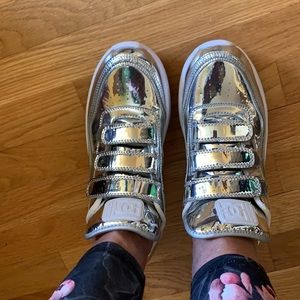 NEW DC E Tribeka Platform V LE 3-Strap Sneakers